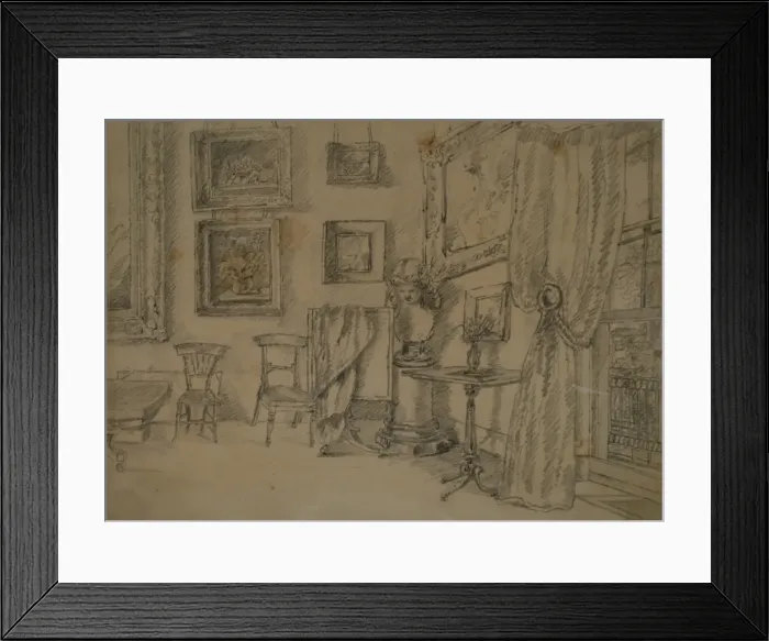 Framed Print : Interior at Greville Place, Kilburn, north west London Framed Print : Interior at Greville Place, Kilburn, north west London