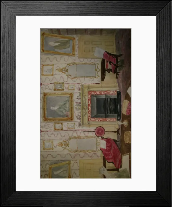 Framed Print : Room in Llandaff House, Glamorgan, Wales Framed Print : Room in Llandaff House, Glamorgan, Wales
