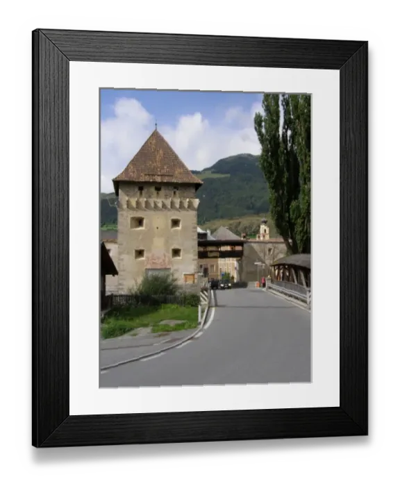 Framed Print : Glorenza, gateway to medieval town Framed Print : Glorenza, gateway to medieval town