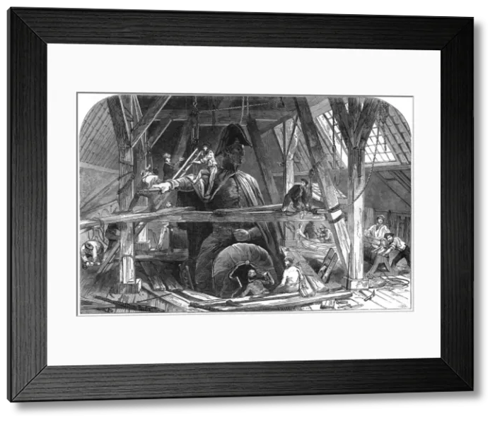 Framed Print : Foundry with statue of Duke of Wellington Framed Print : Foundry with statue of Duke of Wellington