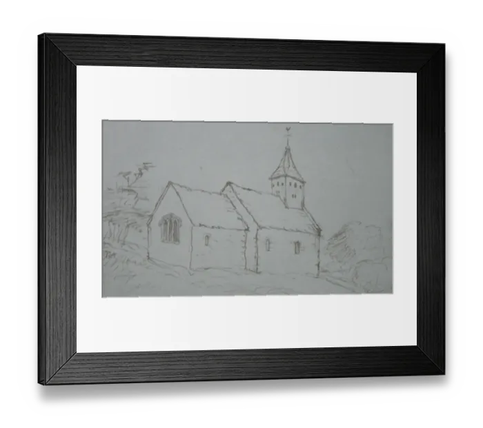 Framed Print : St Michael and All Angels Church, Castle Frome Framed Print : St Michael and All Angels Church, Castle Frome