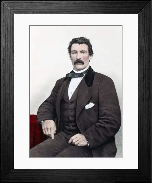 Framed Print : John C. Heenan, Champion of the World Framed Print : John C. Heenan, Champion of the World