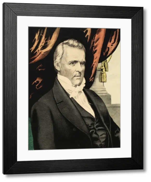 Framed Print : James Buchanan Framed Print : James Buchanan
