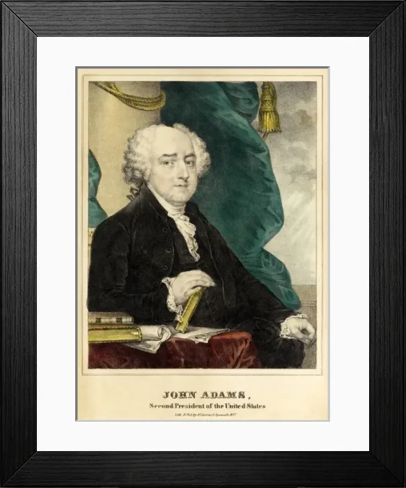 Framed Print : John Adams Framed Print : John Adams