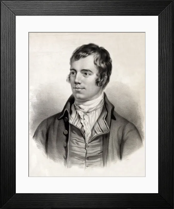 Framed Print : Robert Burns Framed Print : Robert Burns