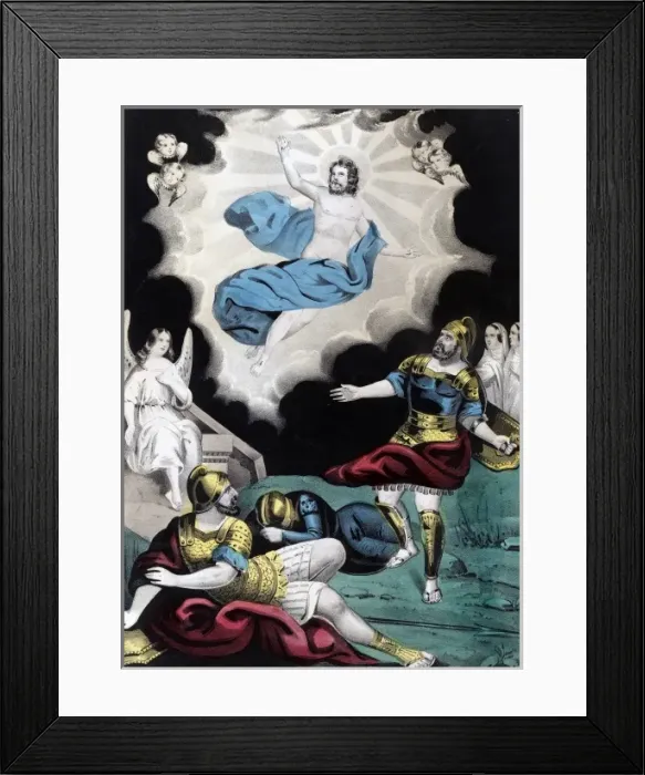 Framed Print : The Resurrection of Jesus Christ Framed Print : The Resurrection of Jesus Christ