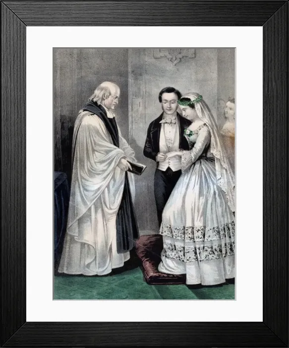 Framed Print : The Wedding Framed Print : The Wedding