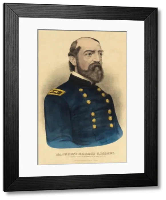 Framed Print : Major General George G. Meade Framed Print : Major General George G. Meade