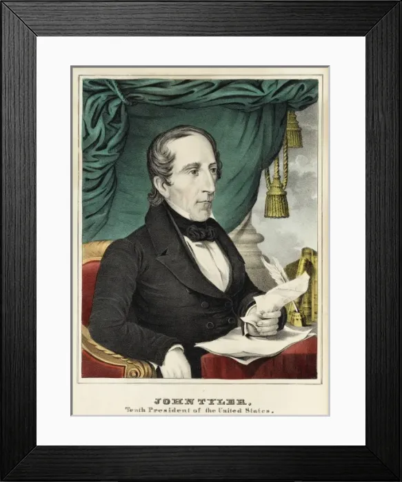 Framed Print : John Tyler Framed Print : John Tyler