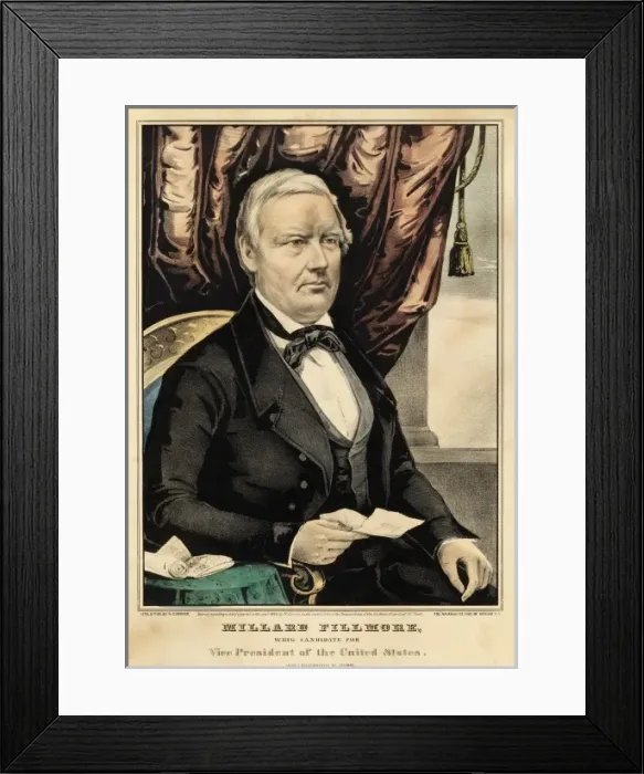 Framed Print : Millard Fillmore Framed Print : Millard Fillmore
