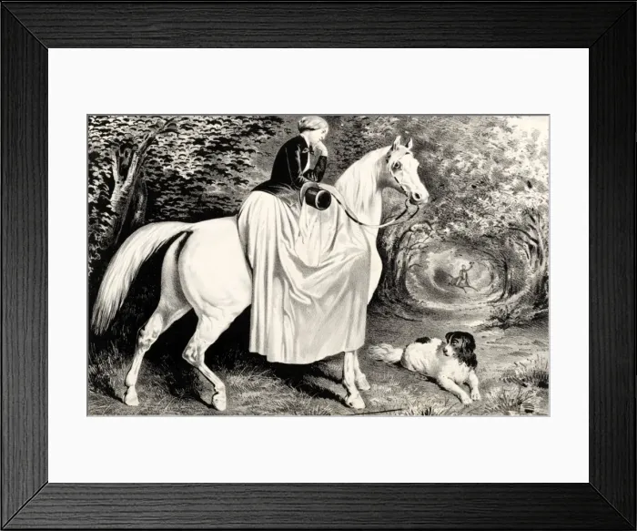 Framed Print : Woman waiting for lover Framed Print : Woman waiting for lover