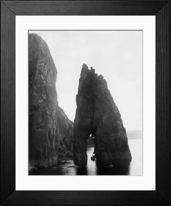 Framed Print : Needle Rock, Fishguard, Wales Framed Print : Needle Rock, Fishguard, Wales