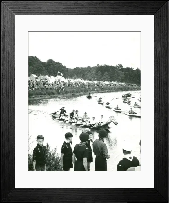Framed Print : Sea Scouts and Cub Scouts at a regatta Framed Print : Sea Scouts and Cub Scouts at a regatta