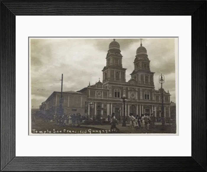 Framed Print : Ecuador - Iglesia San Francisco at Guayaquil Framed Print : Ecuador - Iglesia San Francisco at Guayaquil