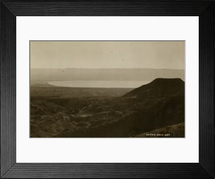 Framed Print : The Dead Sea, near Jerusalem Framed Print : The Dead Sea, near Jerusalem