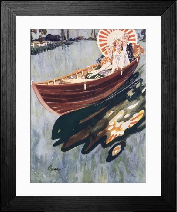Framed Print : An Oar-Some Thought by Leo Cheney Framed Print : An Oar-Some Thought by Leo Cheney