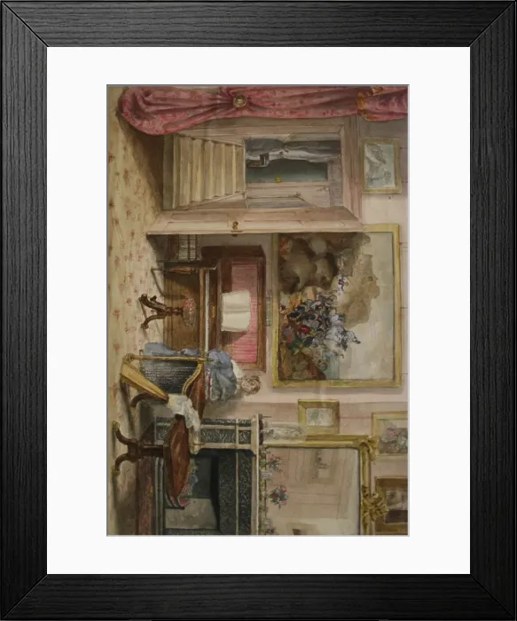 Framed Print : Interior at Greville Place, Kilburn, north west London Framed Print : Interior at Greville Place, Kilburn, north west London