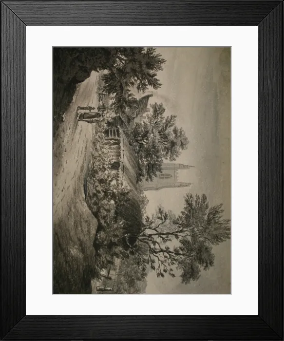 Framed Print : Country lane in Croydon, Surrey Framed Print : Country lane in Croydon, Surrey