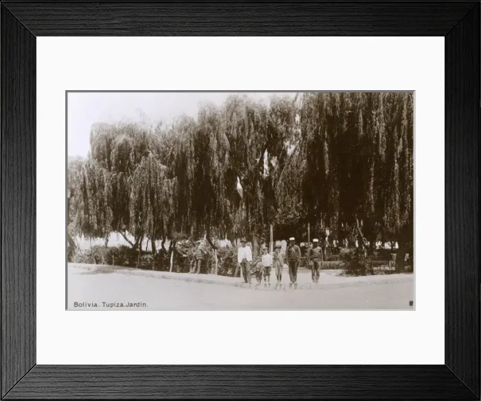Framed Print : The Garden at Tupiza, Bolivia Framed Print : The Garden at Tupiza, Bolivia