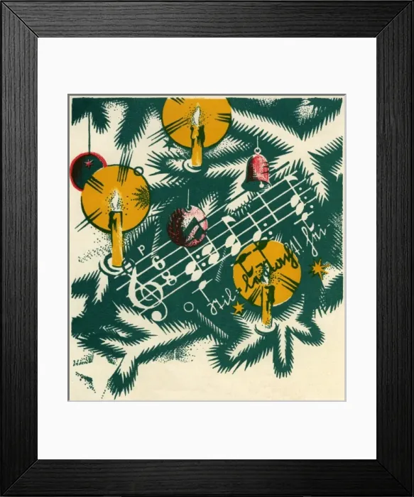 Framed Print : Christmas design Framed Print : Christmas design