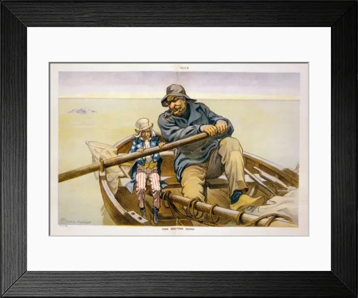 Framed Print : The helping hand Framed Print : The helping hand