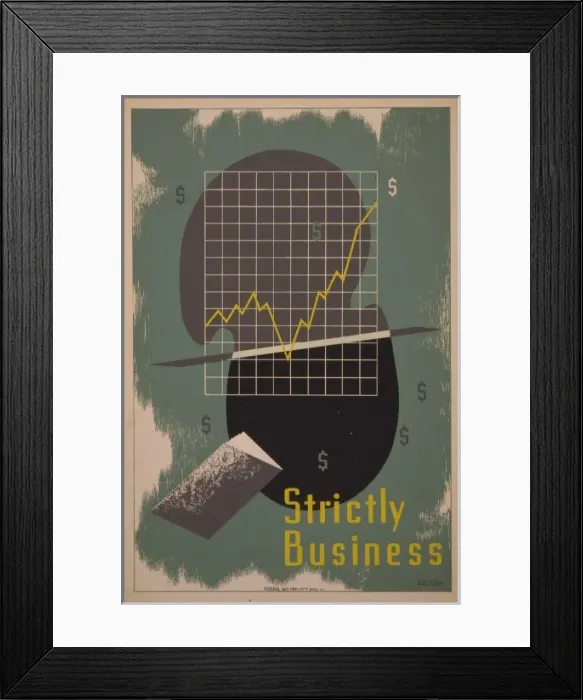 Framed Print : Strictly business Framed Print : Strictly business