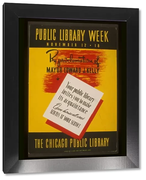 Public library week - November 12 - 18 Your public library i