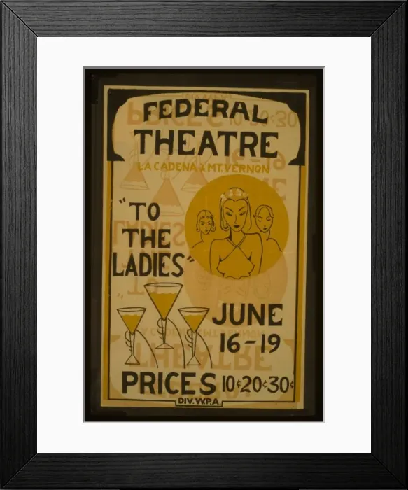 Framed Print : To the ladies To the ladies Framed Print : To the ladies To the ladies