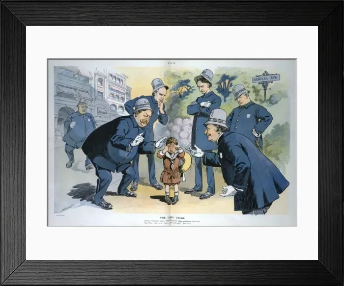 Framed Print : The lost child Framed Print : The lost child