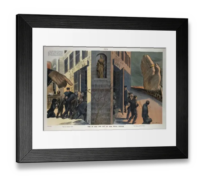Framed Print : The in and the out of our penal system Framed Print : The in and the out of our penal system