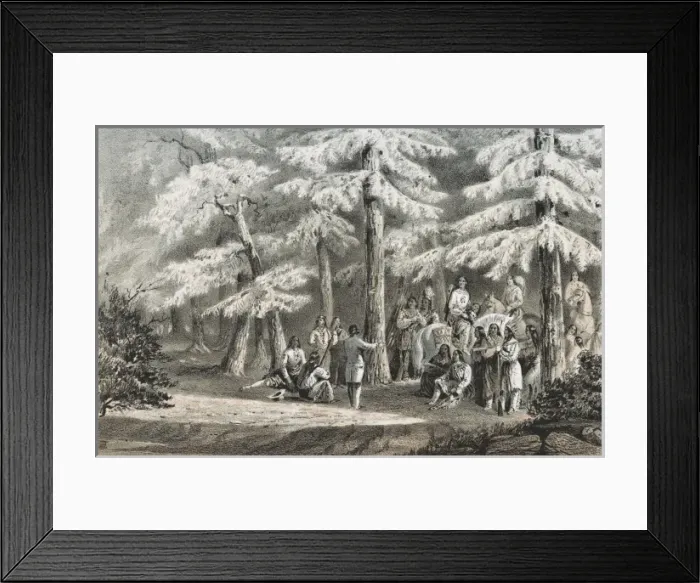 Framed Print : Nez Perces Framed Print : Nez Perces