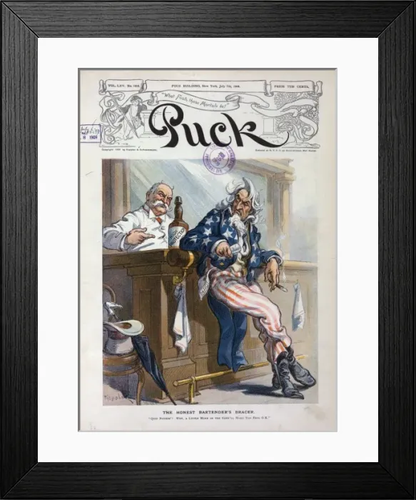Framed Print : The honest bartenders bracer Framed Print : The honest bartenders bracer