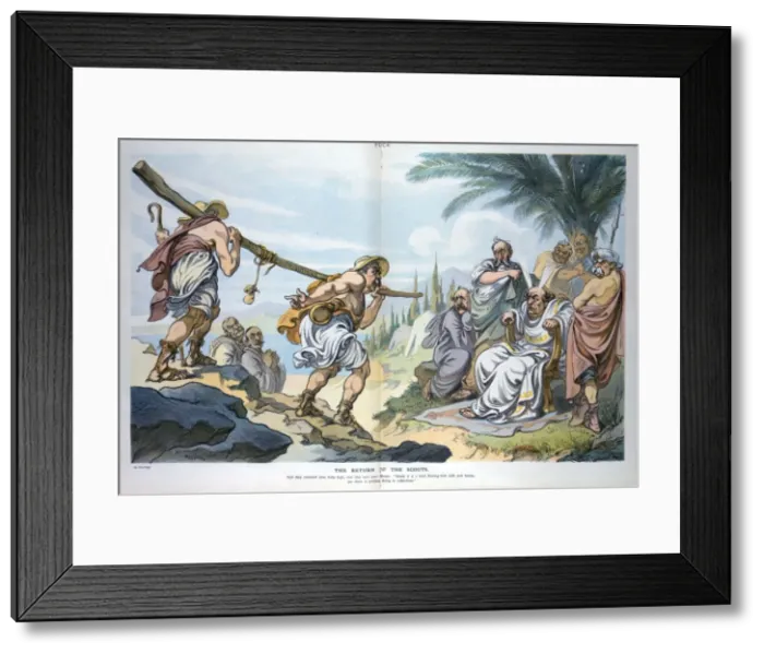 Framed Print : The return of the scouts Framed Print : The return of the scouts