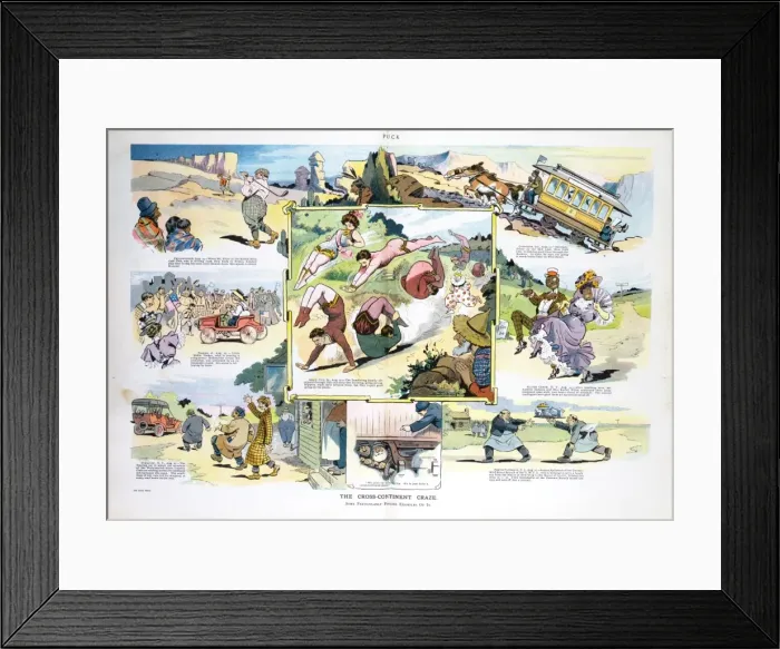 Framed Print : The cross-continent craze Framed Print : The cross-continent craze