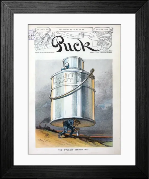 Framed Print : The fullest dinner pail Framed Print : The fullest dinner pail