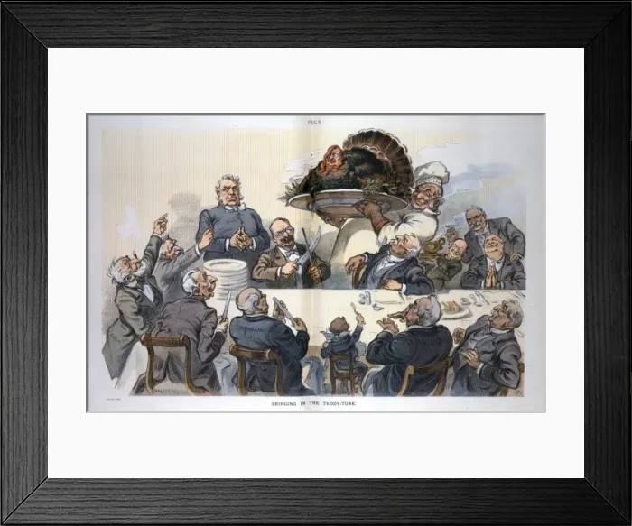 Framed Print : Bringing in the Teddy-turk Framed Print : Bringing in the Teddy-turk
