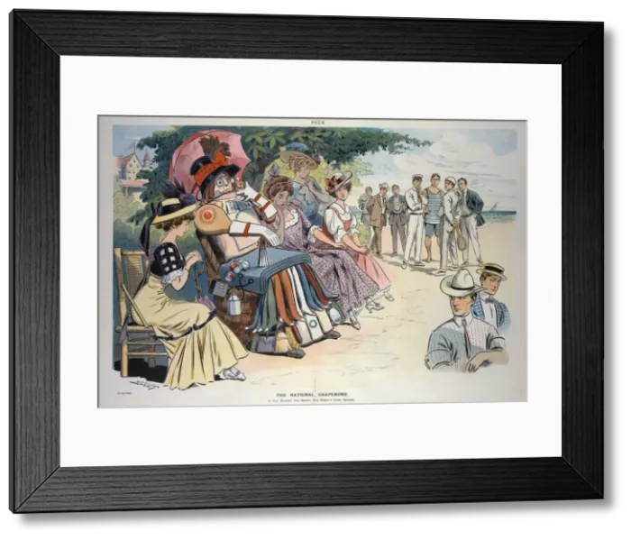 Framed Print : The national chaperone Framed Print : The national chaperone