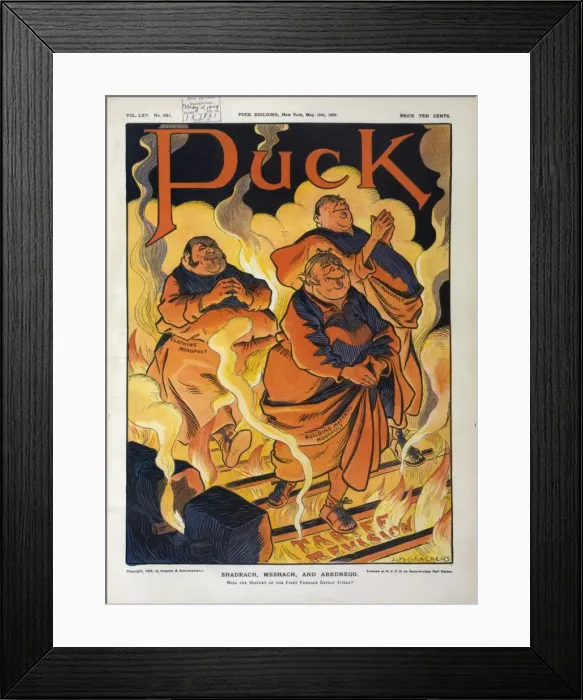 Framed Print : Shadrach, Meshach, and Abednego Framed Print : Shadrach, Meshach, and Abednego