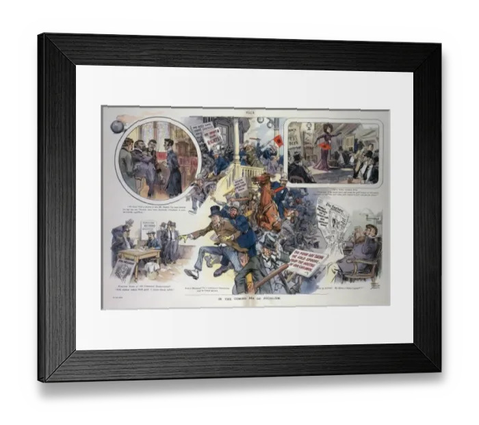 Framed Print : In the coming era of socialism Framed Print : In the coming era of socialism