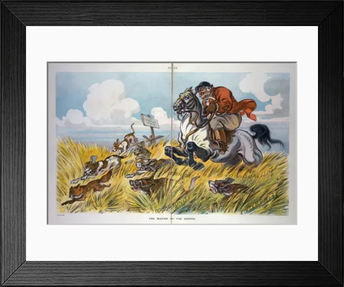 Framed Print : The master of the hounds Framed Print : The master of the hounds