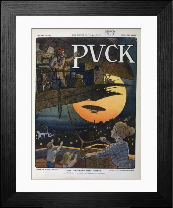 Framed Print : The consumers only chance Framed Print : The consumers only chance