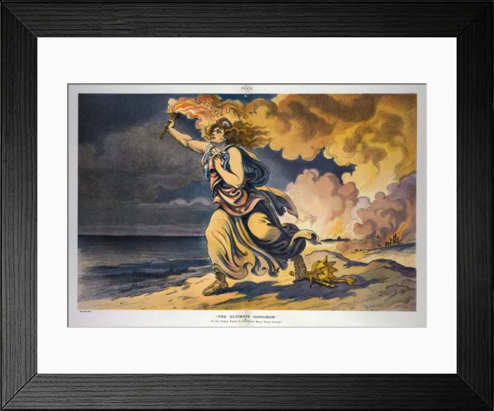 Framed Print : The ultimate consumer Framed Print : The ultimate consumer