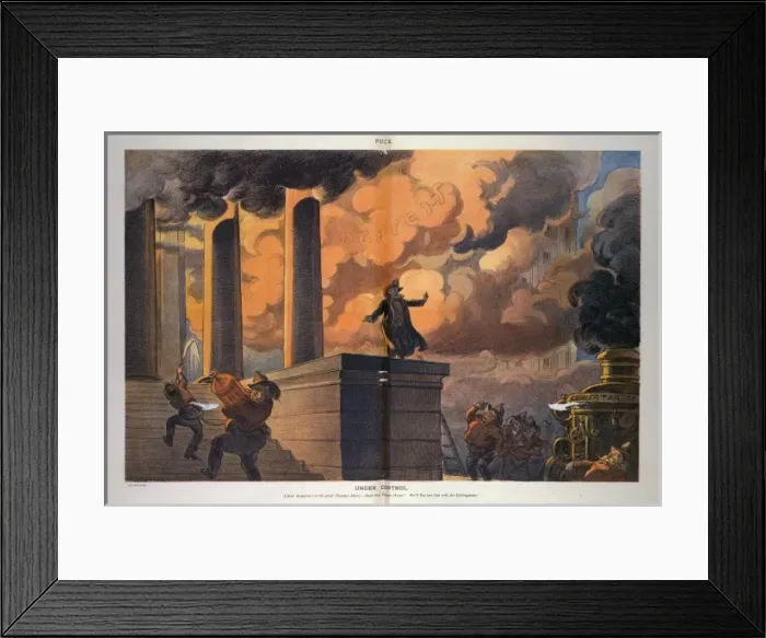 Framed Print : Under control Framed Print : Under control