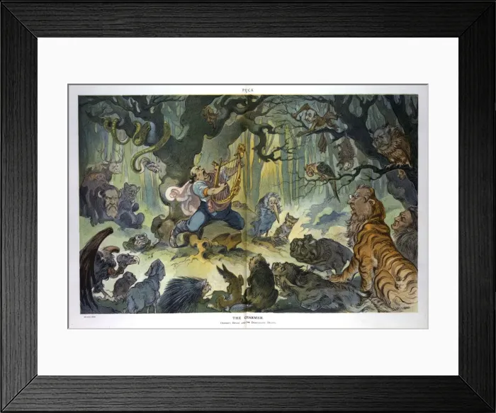 Framed Print : The charmer Framed Print : The charmer
