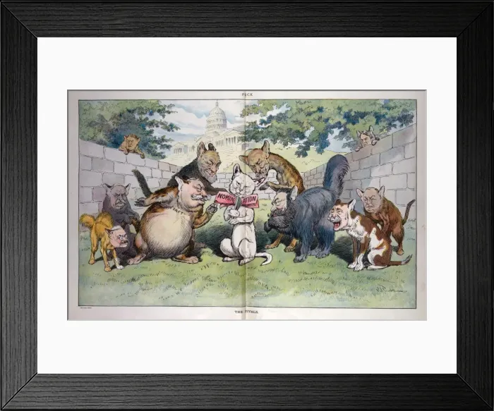 Framed Print : The rivals Framed Print : The rivals