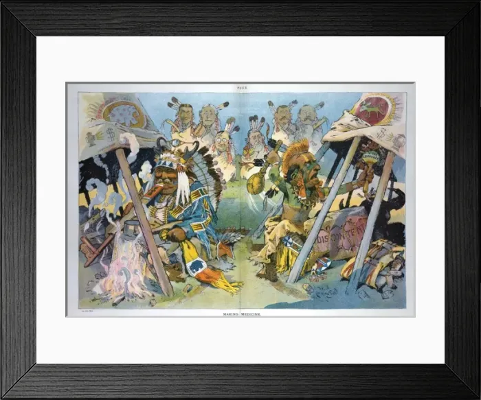 Framed Print : Making medicine Framed Print : Making medicine