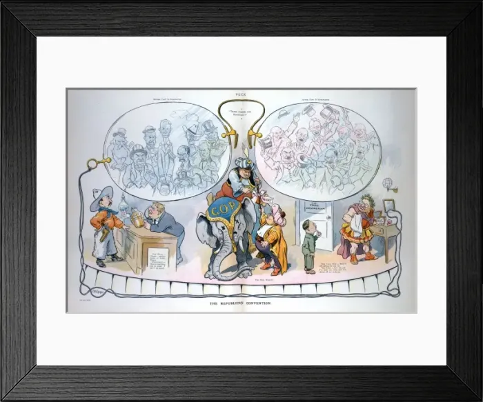 Framed Print : The Republican convention Framed Print : The Republican convention