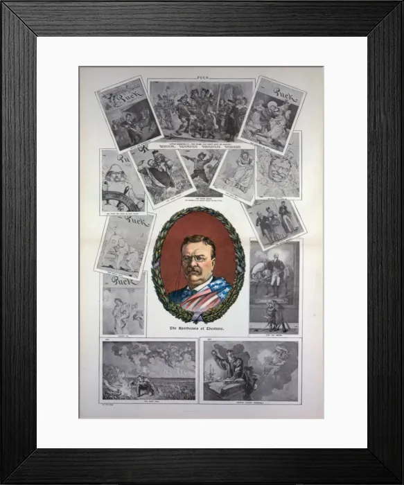 Framed Print : The apotheosis of Theodore Framed Print : The apotheosis of Theodore