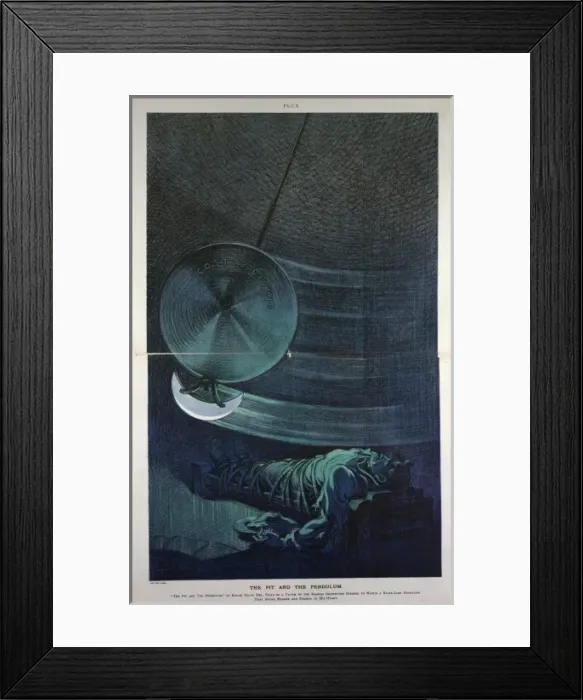 Framed Print : The pit and the pendulum Framed Print : The pit and the pendulum