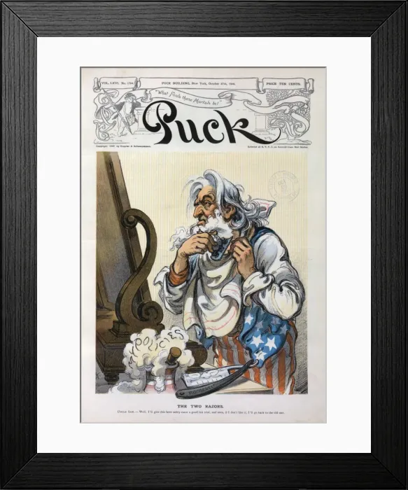 Framed Print : The two razors Framed Print : The two razors